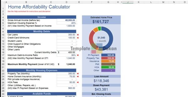 Home Affordability Calculator